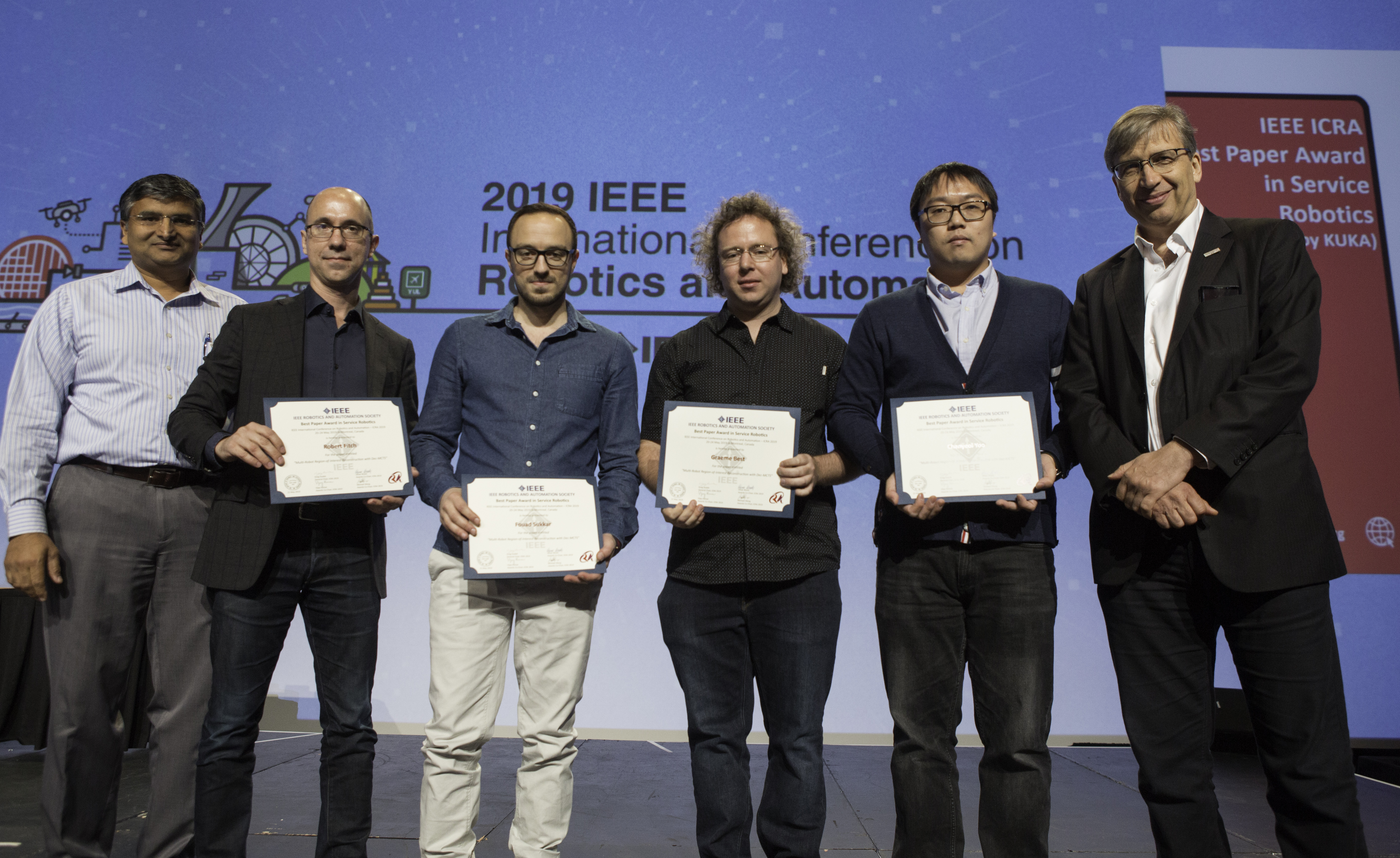 Best Paper Award in Service Robotics